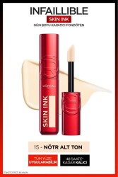 Loreal Paris Skin Ink Kapatıcı Fondöten - 15 - 2
