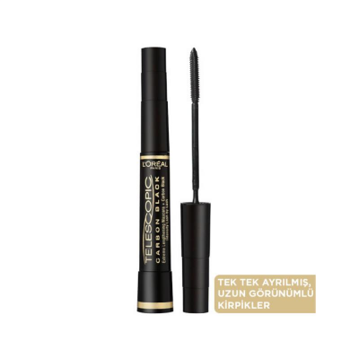 Loreal Paris Telescopic Carbon Black Maskara 8 ml - 2