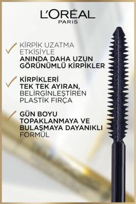 Loreal Paris Telescopic Suya Dayanıklı Maskara - Siyah - 6