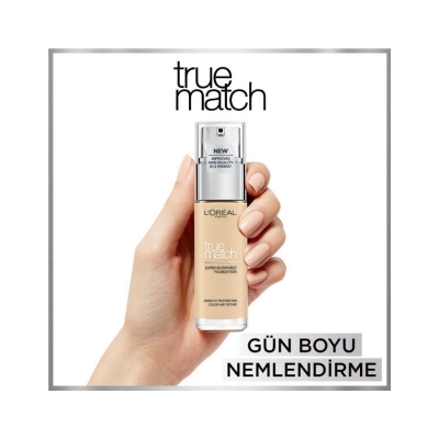 Loreal Paris True Match Fondöten 30 ml - 1D Golden Ivory - 9