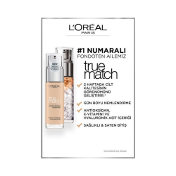 Loreal Paris True Match Fondöten 30 ml - 1N Ivory - 4