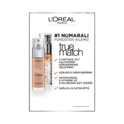 Loreal Paris True Match Fondöten 30 ml - 3R Rose Beige - 4