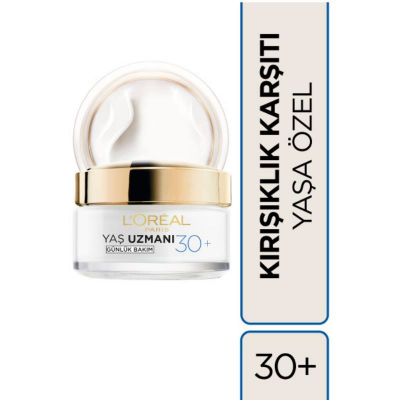 Loreal Paris Yaş Uzmanı 30+ Kırışıklık Karşıtı Nemlendirici Krem 50 ml - 1