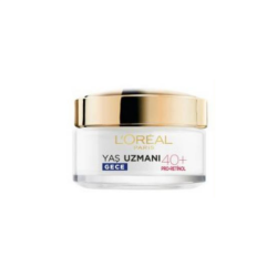 Loreal Paris Yaş Uzmanı 40+ Kırışıklık Karşıtı Sıkılaştırıcı Gece Kremi 50 ml - Loreal Paris