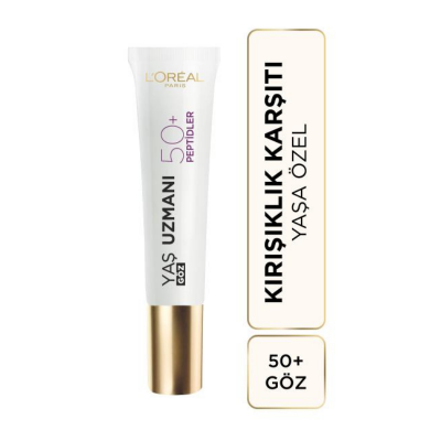 Loreal Paris Yaş Uzmanı 50+ Kırışıklık Karşıtı Yenileyici Göz Kremi 15 ml - 1