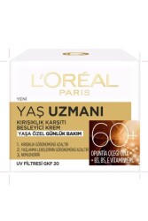 Loreal Paris Yaş Uzmanı 60+ Kırışıklık Karşıtı Besleyici Krem 50 ml - 10