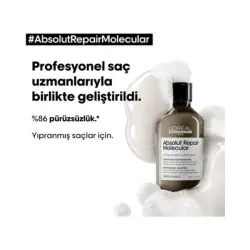 Loreal Professionel Absolut Repair Molecular Şampuan 300 ml - 4