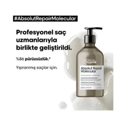 Loreal Professionel Absolut Repair Molecular Şampuan 500 ml - 2