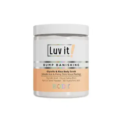 Luv it! Glikolik Asit ve Pirinç Özlü Vücut Peelingi 250 ml - Luv it!