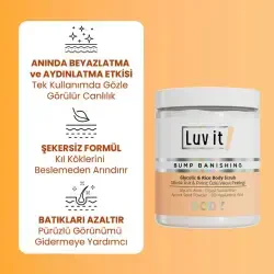 Luv it! Glikolik Asit ve Pirinç Özlü Vücut Peelingi 250 ml - 2