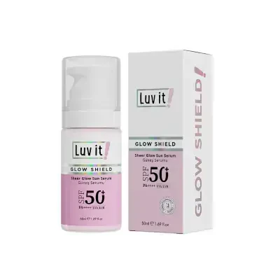 Luv it! Glow Shield Sheer Glow SPF50+ Güneş Serumu 50 ml - 1