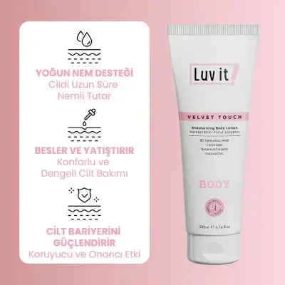 Luv it! Nemlendirici Vücut Losyonu 200 ml - 3