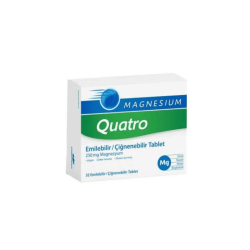 Magnesium Quatro Emilebilir/Çiğnenebilir 32 Tablet - Assos