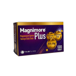 Magnimore Plus Magnezyum İçeren Takviye Edici Gıda 120 Tablet - TAB İlaç