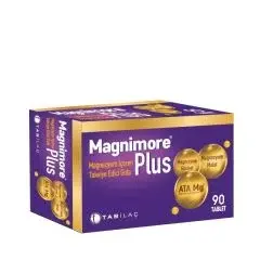 Magnimore Plus Magnezyum İçeren Takviye Edici Gıda 90 Tablet - 1