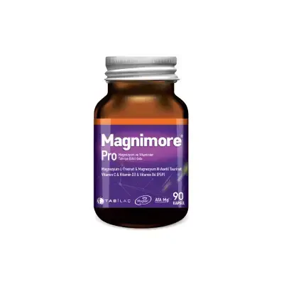 Magnimore Pro Magnezyum ve Vitaminler 90 Kapsül - Tab İlaç