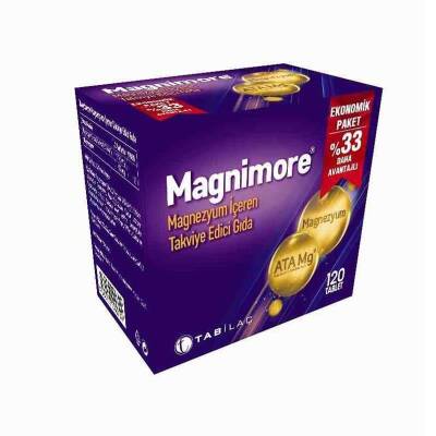 Magnimore Takviye Edici Gıda 120 Tablet - 1