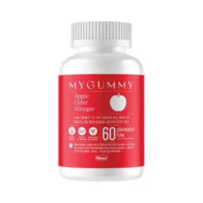 Mamsel MyGummy Apple Cider Vinegar 60 Çiğnenebilir From - 1