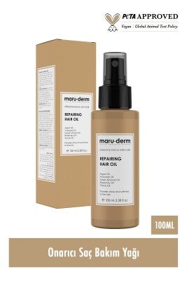 Maruderm Onarıcı Saç Bakım Yağı 100 ml - 3