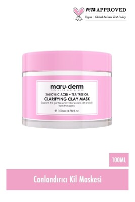 Maruderm Salisilik Asit ve Çay Ağacı Yağı Kil Maskesi 100 ml - 3
