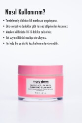 Maruderm Salisilik Asit ve Çay Ağacı Yağı Kil Maskesi 100 ml - 6