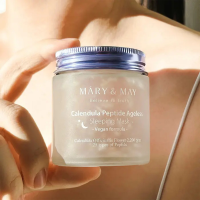 Mary&May Calendula Peptide Ageless Sleeping Mask 110 gr - 3
