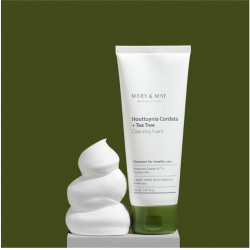 Mary&May Houttuynia Cordata+Tea Tree Cleansing Foam 150 ml - 4