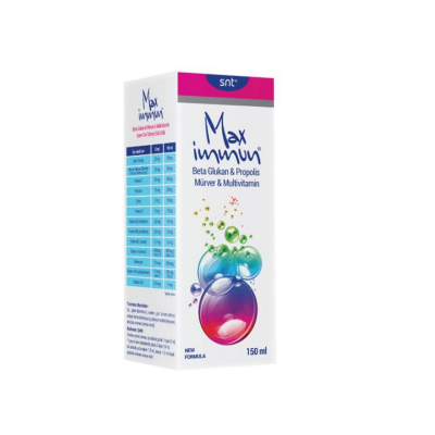 Max Immun Beta Glukan Propolis Mürver Multivitamin Şurup 150 ml - 1