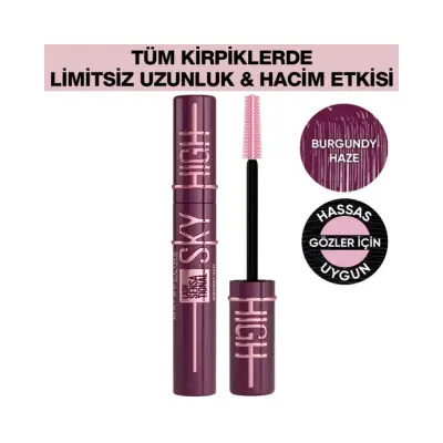 Maybelline Lash Sensational Sky High Maskara - Mürdüm - 2