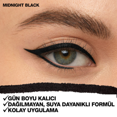 Maybelline Lasting Drama Automatic Liner Göz Kalemi- Midnight Black - 3