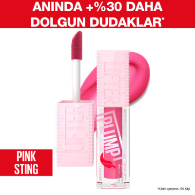 Maybelline Lifter Plump Dudak Parlatıcısı- 003 Pink Sting - 2