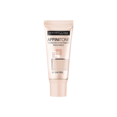 Maybelline New York Affinitone Fondöten - 03 Light Sandbeige - 1