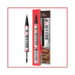 Maybelline New York Bulid A Brow 2 In 1 Brow Pen Kaş Sabitleyici Kalem & Jel - 259 Ash Brown - 1