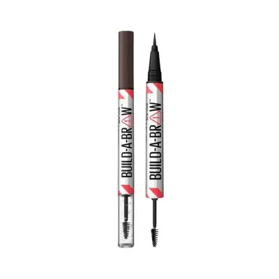 Maybelline New York Bulid A Brow 2 In 1 Brow Pen Kaş Sabitleyici Kalem & Jel - 259 Ash Brown - 2