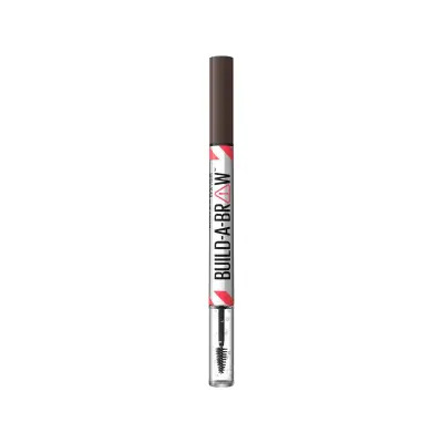 Maybelline New York Bulid A Brow 2 In 1 Brow Pen Kaş Sabitleyici Kalem & Jel - 260 Deep Brown - 2