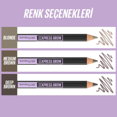 Maybelline New York Express Brow Shaping Pencil - Blonde - 7