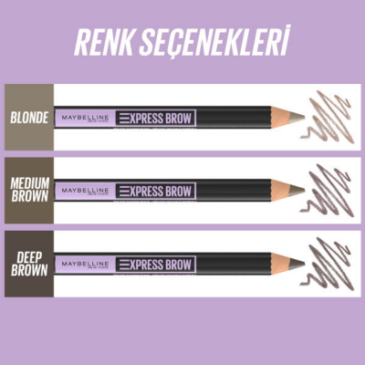 Maybelline New York Express Brow Shaping Pencil - Blonde - 3