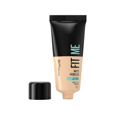 Maybelline New York Fit Me Matte+Poreless Fondöten - 110 Porcelain - 2