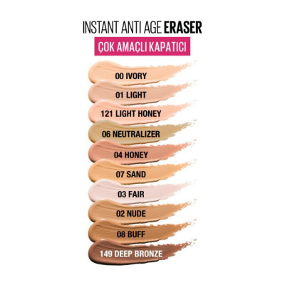 Maybelline New York Instant Anti Age Eraser Kapatıcı - 08 Buff - 5