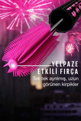 Maybelline New York Lash Sensational Firework Electro Black Maskara 10 ml - 4