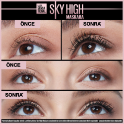 Maybelline New York Lash Sensational Sky High Suya Dayanıklı Maskara - 3