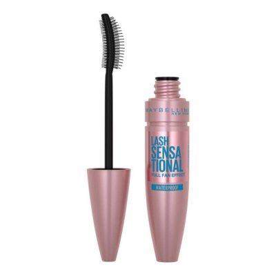 Maybelline New York Lash Sensational Yelpaze Etkili Suya Dayanıklı Siyah Maskara - 1