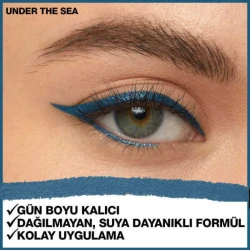 Maybelline New York Lasting Drama Automatic Liner Göz Kalemi - 50: Under The Sea - 3