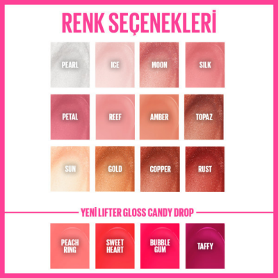 Maybelline New York Lifter Gloss Nemlendirici Dudak Parlatıcısı- 22 Peach Ring - 4