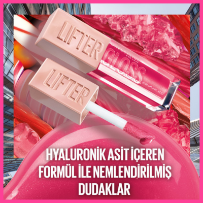 Maybelline New York Lifter Gloss Nemlendirici Dudak Parlatıcısı- 25 Taffy - 5