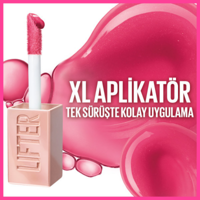 Maybelline New York Lifter Gloss Nemlendirici Dudak Parlatıcısı- 25 Taffy - 6