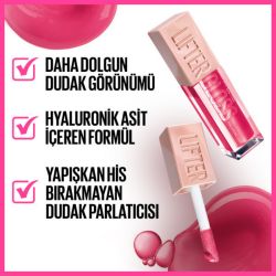 Maybelline New York Lifter Gloss Nemlendirici Dudak Parlatıcısı- 25 Taffy - 7