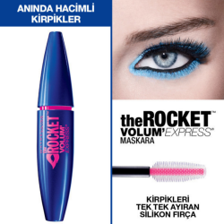 Maybelline New York Maskara Rocket Mascara - Siyah - 4