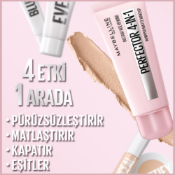 Maybelline New York Perfector 4in1 Whipped Matte Make Up 30 ml - 00 Fair Light - 4