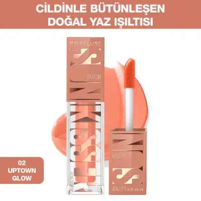 Maybelline New York Sunkisser Likit Allık- 02 Uptown Glow - 2